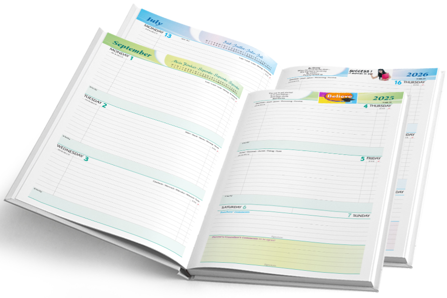 Inspire B5 Page Layout Linking to Inspire Homework Layout