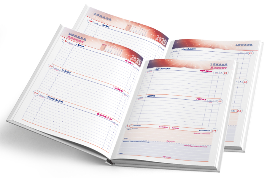  Linking to ISJD - English Irish Date Page Layout