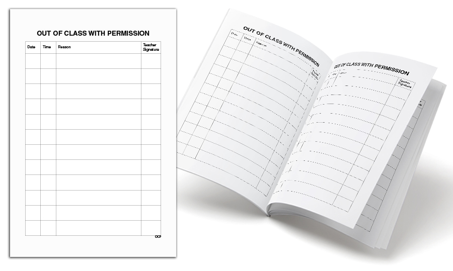 Out of Class Permission Communitcation Notes for Teachers and Guardians Linking to OCP Out of Class Permission