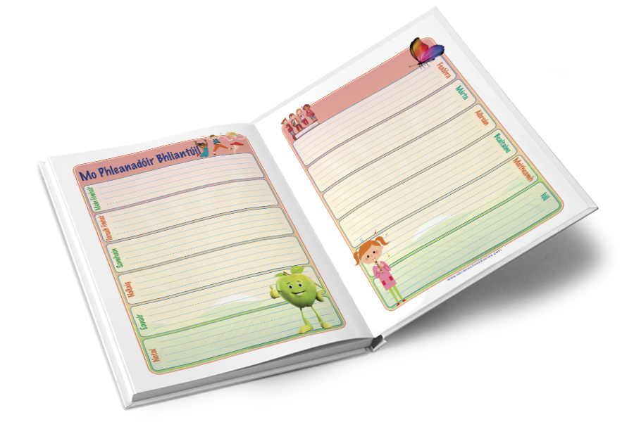  Linking to Irish Back Option Inside Front Cover