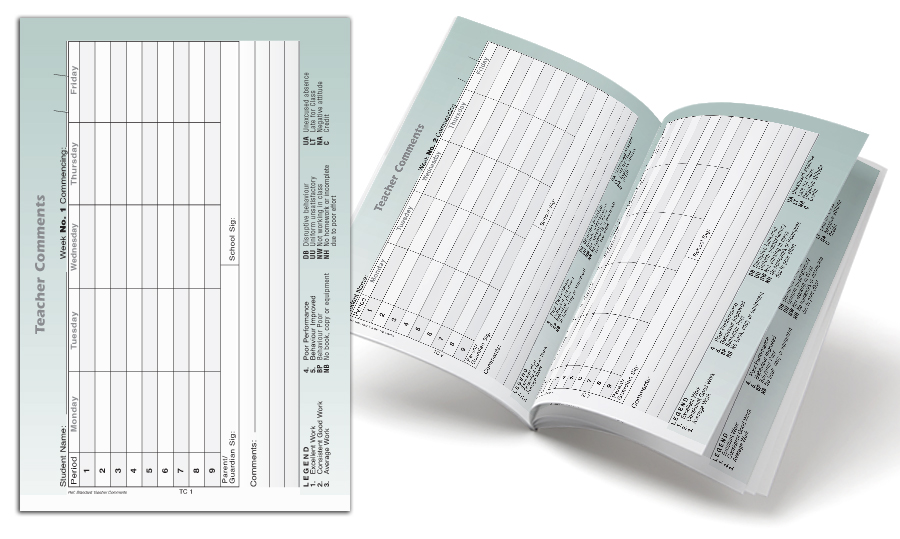  Linking to A5 Teacher Comments Form